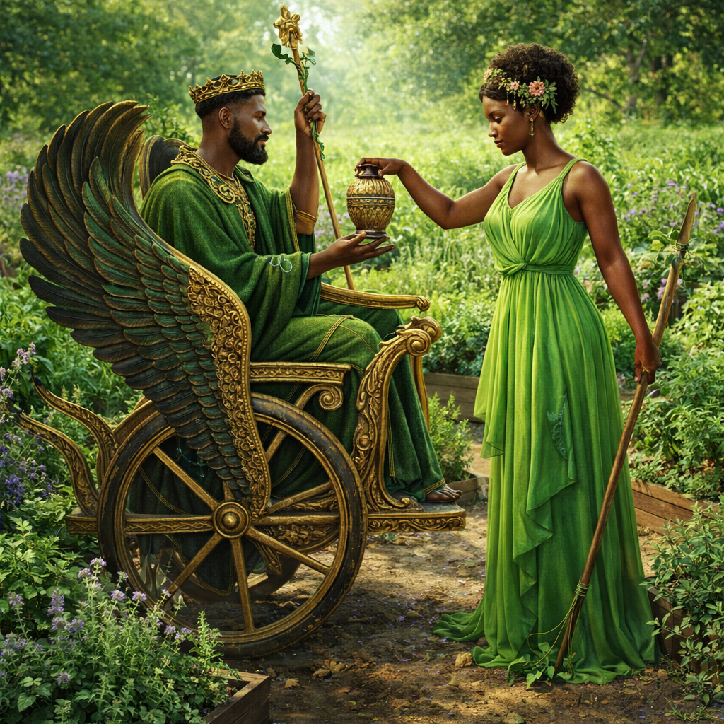 Demeter, Hades, & Persephone — Peppermint, Pennyroyal, & Spearmint